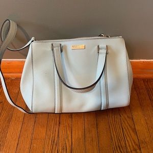 Kate, spade light blue satchel